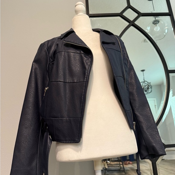 BB Dakota Navy Bomber Jacket - Picture 11 of 15